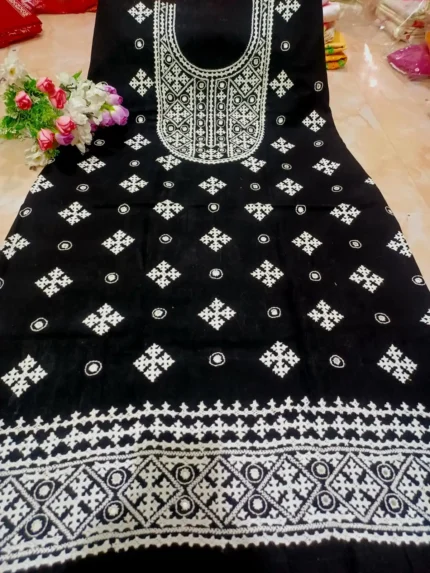 হাতের কাজের গুজরাটি সেলাইয়ের সিঙ্গেল কামিজ-1.3