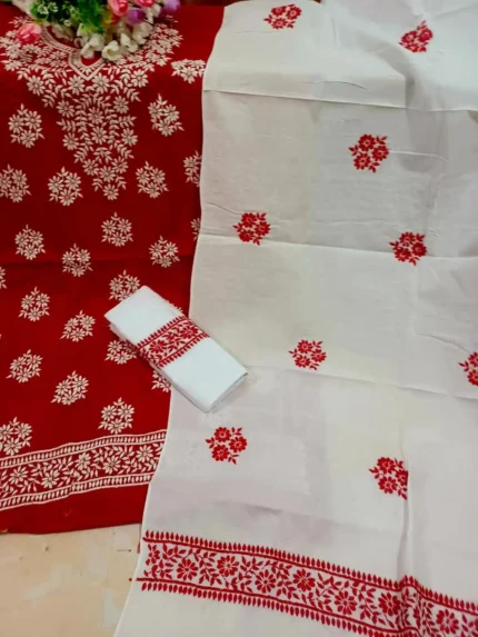 হাতের কাজের থ্রি পিস