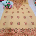 হাতের কাজের লখনৌ সেলাইয়ের সিঙ্গেল কামিজ